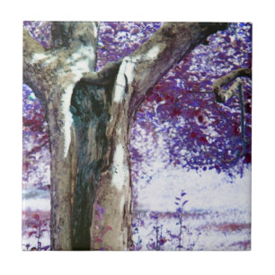 Mystischer Baum Fliese