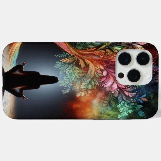 Mystischer Baum und Meditation: Gelassenheit und H Case-Mate iPhone Hülle (Rückseite (Horizontal))