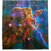 Mystischer Berg, Dusche in Starshine Duschvorhang (Vorderseite)