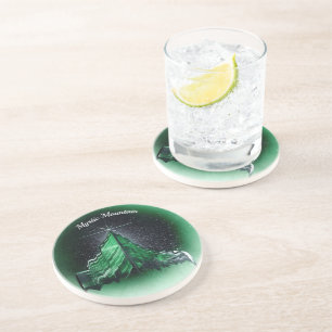 Mystischer Berg Getränkeuntersetzer