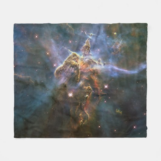 Mystischer Berg in Carina Nebula Hubble Space Fleecedecke (Vorderseite (Horizontal))