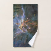 Mystischer Berg in Carina Nebula Hubble Space Handtuch (Handtuch)