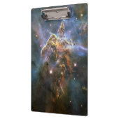 Mystischer Berg in Carina Nebula Hubble Space Klemmbrett (Links)