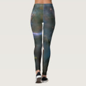 Mystischer Berg in Carina Nebula Hubble Space Leggings (Rückseite)