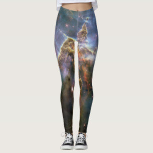 Mystischer Berg in Carina Nebula Hubble Space Leggings