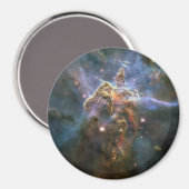 Mystischer Berg in Carina Nebula Hubble Space Magnet (Vorderseite/Rückseite)