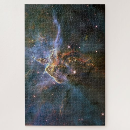 Mystischer Berg in Carina Nebula Hubble Space Puzzle (Vertikal)