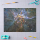 Mystischer Berg in Carina Nebula Hubble Space Seidenpapier (Basteln)