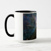Mystischer Berg in Carina Nebula Hubble Space Tasse (Links)