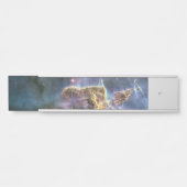 Mystischer Berg in Carina Nebula Hubble Space Türschild (Vorderseite )