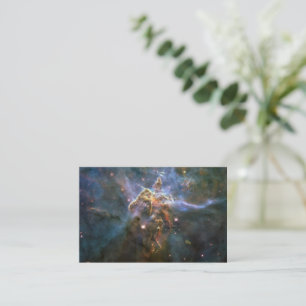 Mystischer Berg in Carina Nebula Hubble Space Visitenkarte