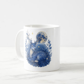 Mystischer Blauhirsch-Becher. Kaffeetasse