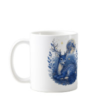 Mystischer Blauhirsch-Becher.