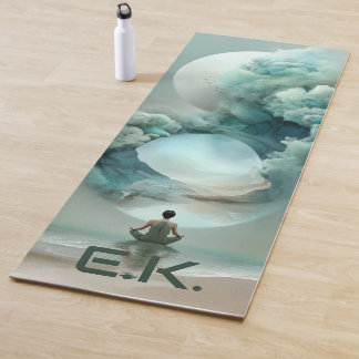 Mystischer Blauton – Beruhigende und inspirierend Yogamatte