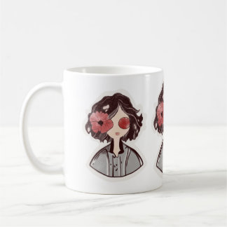 Mystischer Blütenbecher Kaffeetasse