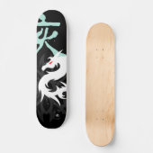Mystischer Drache Skateboard (Vorderseite)