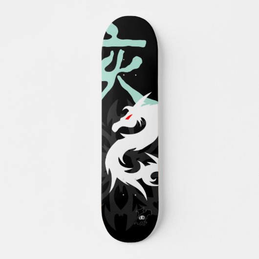 Mystischer Drache Skateboard (Vorne)