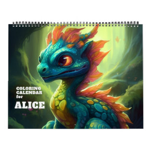Mystischer Drachen-Malender-Kalender Kalender