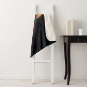 Mystischer Elf in einem Fantasy-Wald Sherpadecke (Beispiel)