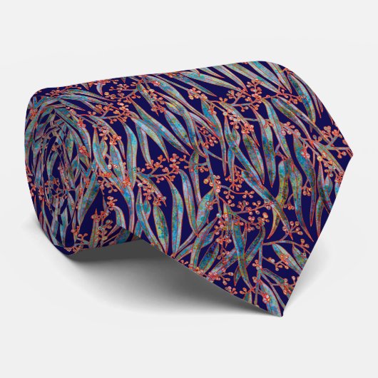 Mystischer Eukalyptus Krawatte (Gerollt)