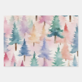 Mystischer Festwald: Eine Odyssee von Twinkling L Geschenkpapier Set