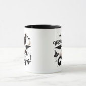Mystischer Flug: Siam in halloween Night Tasse (Zentrum)