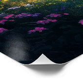 Mystischer Forstweg Poster (Ecke)