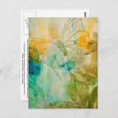 "Mystischer Garten - Sammlung der goldenen Postkarte (Vorne/Hinten)