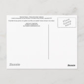 "Mystischer Garten - Sammlung der goldenen Postkarte (Rückseite)