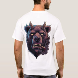 Mystischer gehörnter Bär T-Shirt