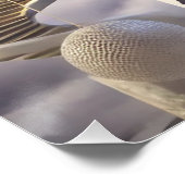 Mystischer Harlekin im Traumland Poster (Ecke)