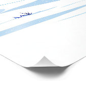 Mystischer Hase: Whimsischer Hase im Schnee Fotodruck (Ecke)