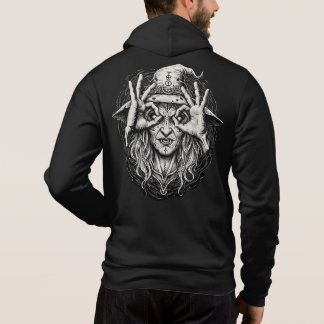 Mystischer Hexenblick Okkult Ästhetik Magie Hoodie