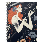 Mystischer Hexenplaner: Eure Zauberei täglich einb Notizblock (Vorderseite)