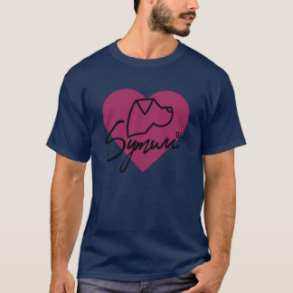 Mystischer Hund Wächter der Liebe Stilvolles Desig T-Shirt