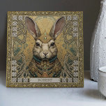 Mystischer Kaninchen-Geist-Stammesadornationen Fliese<br><div class="desc">Erleben Sie eine bezaubernde Konvergenz kultureller Elemente und spiritueller Symbolik mit unserer "Mystische Kaninchen-Geist-Keramik-Tile". Dieses einzigartige Kunstwerk verkörpert eine lebendige Darstellung des Kaninchens als Geiststier - bekannt für seine Verkörperung von Überfluss, Komfort und Verletzlichkeit. Das Kaninchen, das mit einer beeindruckenden Vielfalt an Stammestühlen geschmückt ist, ehrt tief verwurzelte Traditionen und...</div>