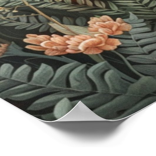 Mystischer Kern | Whimsical Natureposter Poster (Ecke)