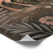 Mystischer Kern | Whimsical Natureposter Poster (Ecke)