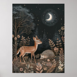 Mystischer Kern | Whimsical Natureposter Poster