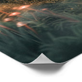 Mystischer Kern | Whimsical Natureposter Poster (Ecke)