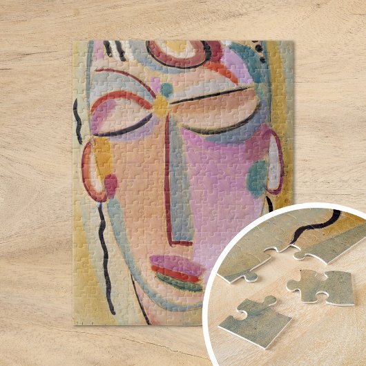 Mystischer Kopf, Meditation | von Jawlensky Puzzle