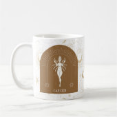 Mystischer Krebs Zodiac Stars Horoskop Kaffeetasse (Links)