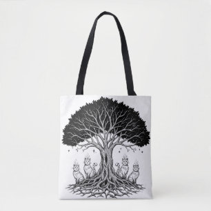 mystischer Lebensbaum Tasche