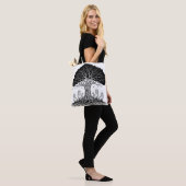 mystischer Lebensbaum Tasche (Am Model)
