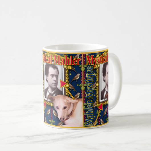 Mystischer Mahler Kaffeetasse (VorderseiteRechts)
