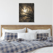 Mystischer Mond Leinwanddruck (Insitu (Schlafzimmer))
