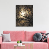 Mystischer Mond Leinwanddruck (Insitu (Wohnzimmer))
