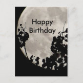 Mystischer Mond Postkarte (Vorderseite)