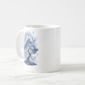 Mystischer Mondbaum-Magie-Mug Kaffeetasse (Vorderseite Links)
