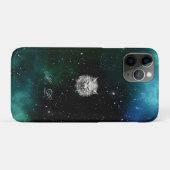 Mystischer Nachthimmel Wolf Case-Mate iPhone Hülle (Rückseite (Horizontal))